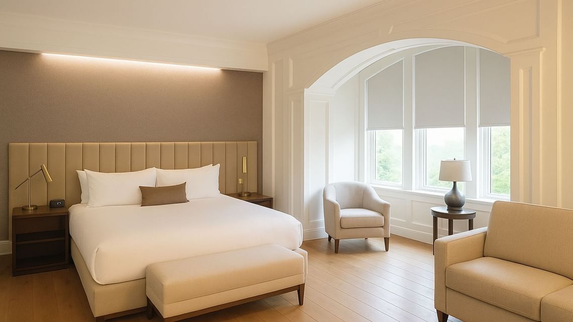 Premier-Zimmer | Allergikerbettwaren, Zimmersafe, schallisolierte Zimmer