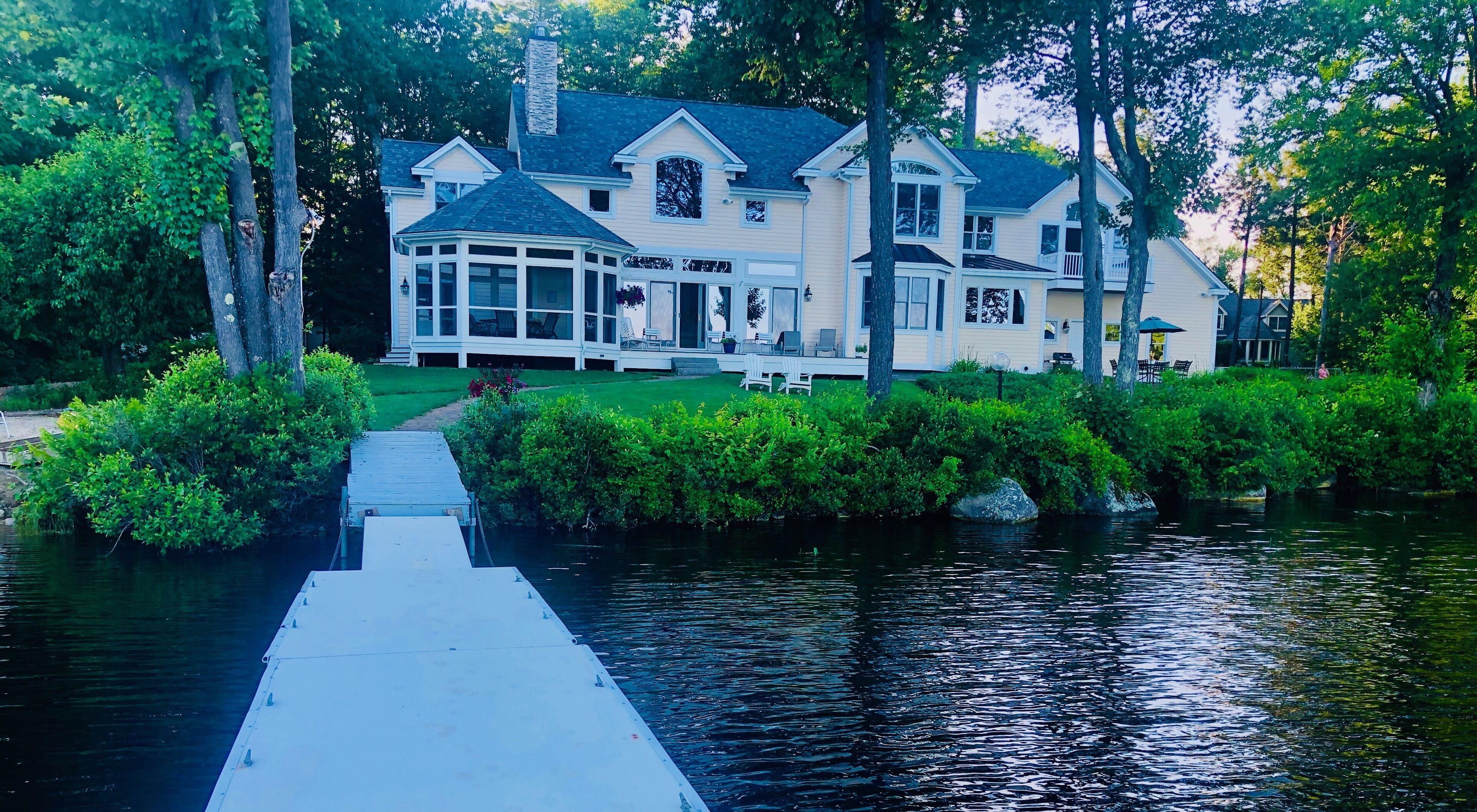Booking for September! Beautiful summer weather, peaceful and quiet on the lake!