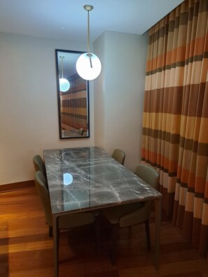Dining - Privately managed 2BR+ 2,5Bath  best line oceanfront at the Ritz  Bal Harbour  (Bal Harbour)