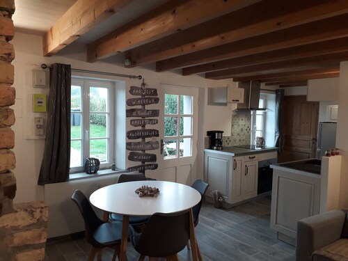 Fisherman's house near the sea