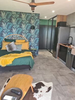 1 soverom, strykejern/-brett, wi-fi og sengetøy