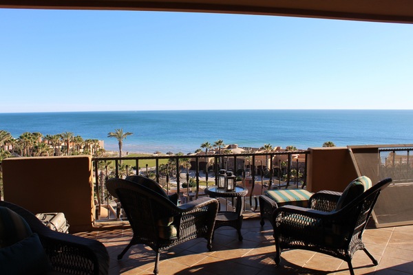 Outstanding view of the sea of Cortez!