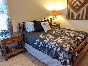 3 bedrooms, iron/ironing board, travel crib, free WiFi
