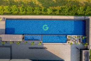 Alberca al aire libre 