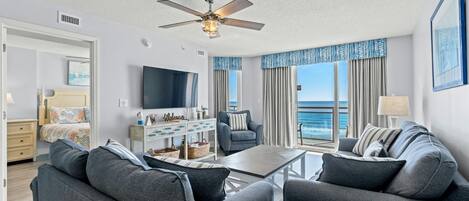 Televisión y reproductor de DVD