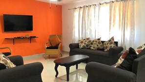 Living area - Amplio departamento en el corazón de Mazatlán (G-2) (Mazatlán)