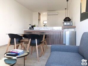 Living room - Marina Solé Loft 2 (J-2) (Mazatlán)