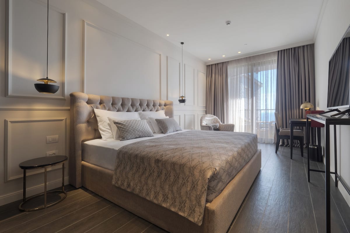 1 habitación, minibar, caja de seguridad en la habitación y escritorio