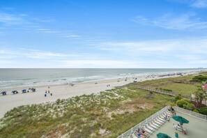 Aan het strand