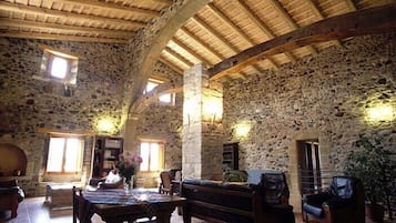 Sala de estar en el lobby