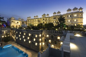 Front of property - evening/night - The Kumbha Bagh (Kumbhalgarh)