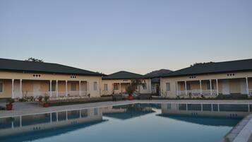 Individually decorated, individually furnished, desk, laptop workspace