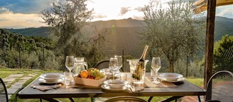 Chianti Sunshine avec piscine et vue