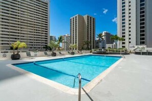 Una piscina climatizada