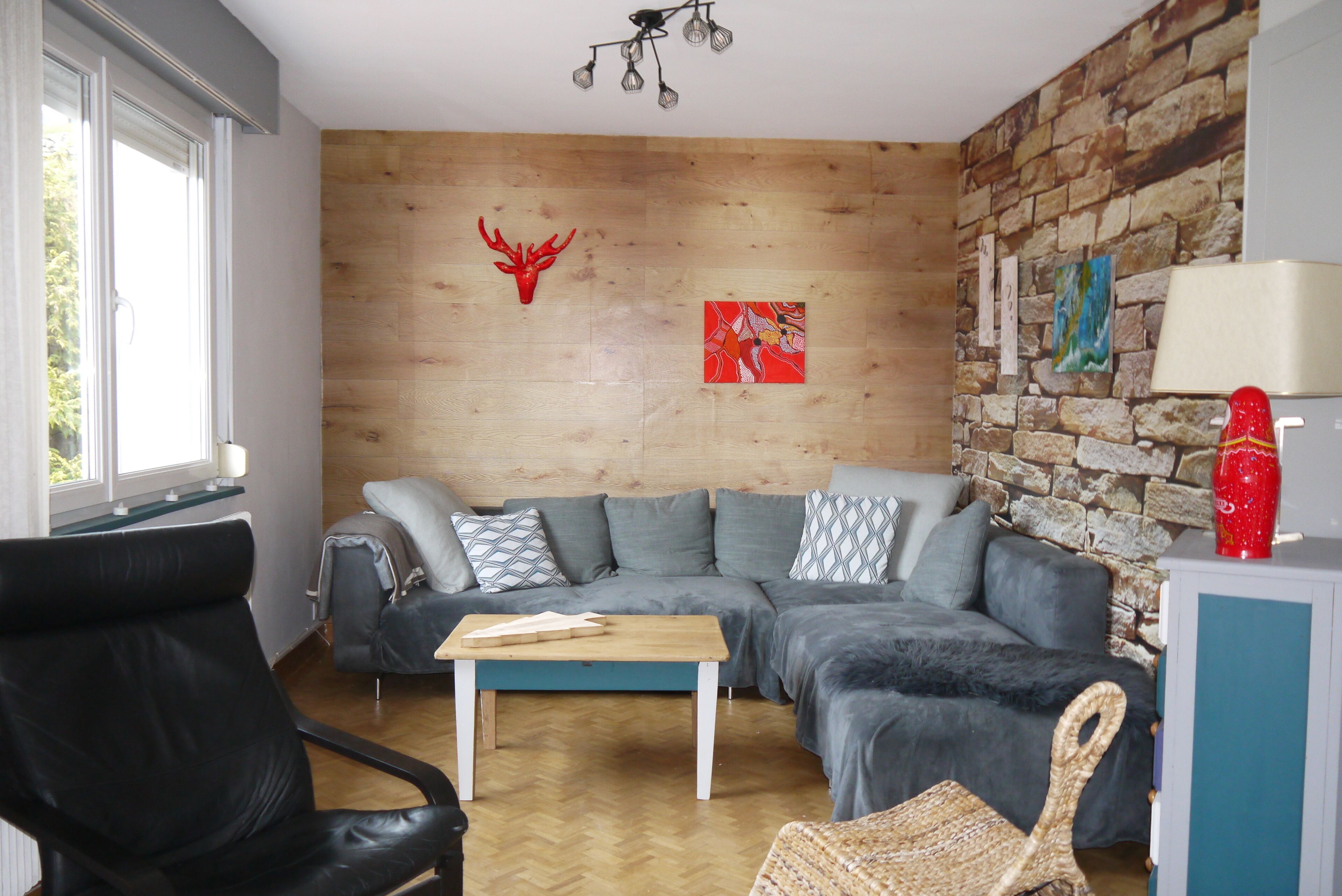 TV, lettore DVD, libri