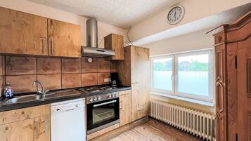 Microwave, oven, dishwasher, toaster