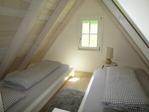 2 slaapkamers, reisbedje, gratis wifi