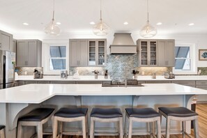 Fridge, microwave, oven, dishwasher - Out of the Blue – Beachfront Luxury | Private Pool | Elevator (Gulf Shores)