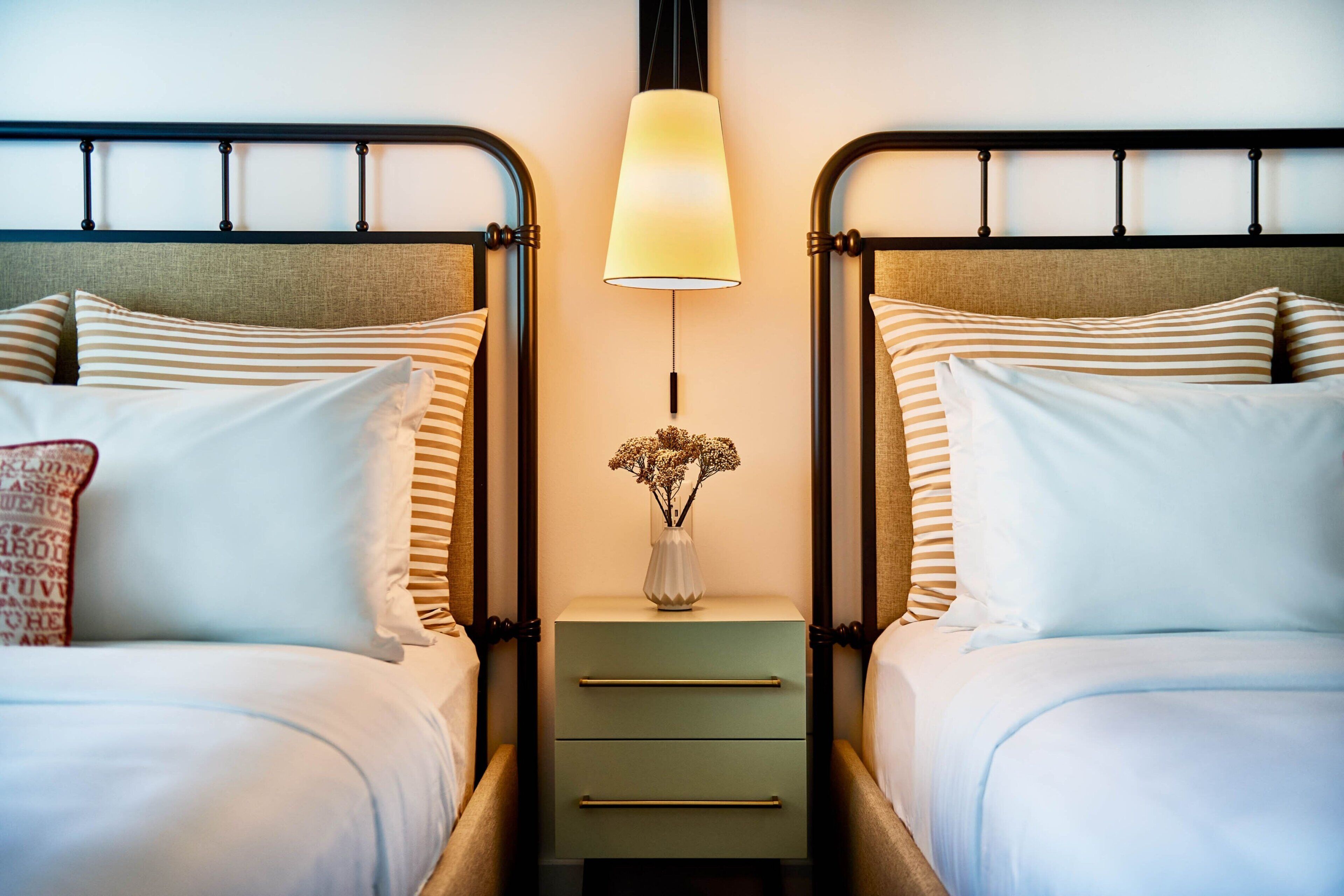 hypo-allergenic bedding, in-room safe, desk, laptop workspace