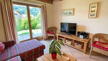 Fernseher, Kamin