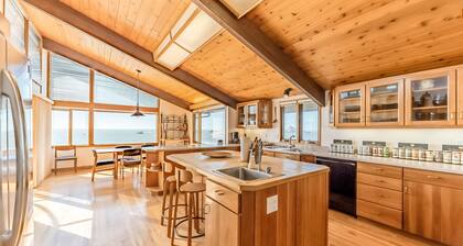 Luxurious home boasting ocean views, a sauna, pool table, and more
