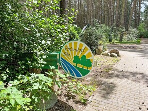 Enceinte de l’hébergement