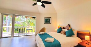 Dreibettzimmer, Meerblick | Bettwäsche aus ägyptischer Baumwolle, hochwertige Bettwaren