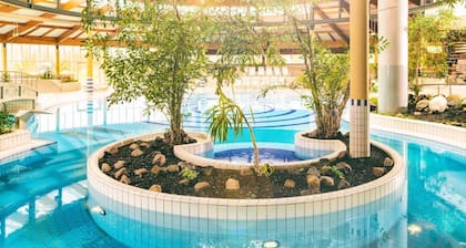 Hermoso apartamento en villa para 4 personas con WIFI, TV, terraza y mascotas permitida