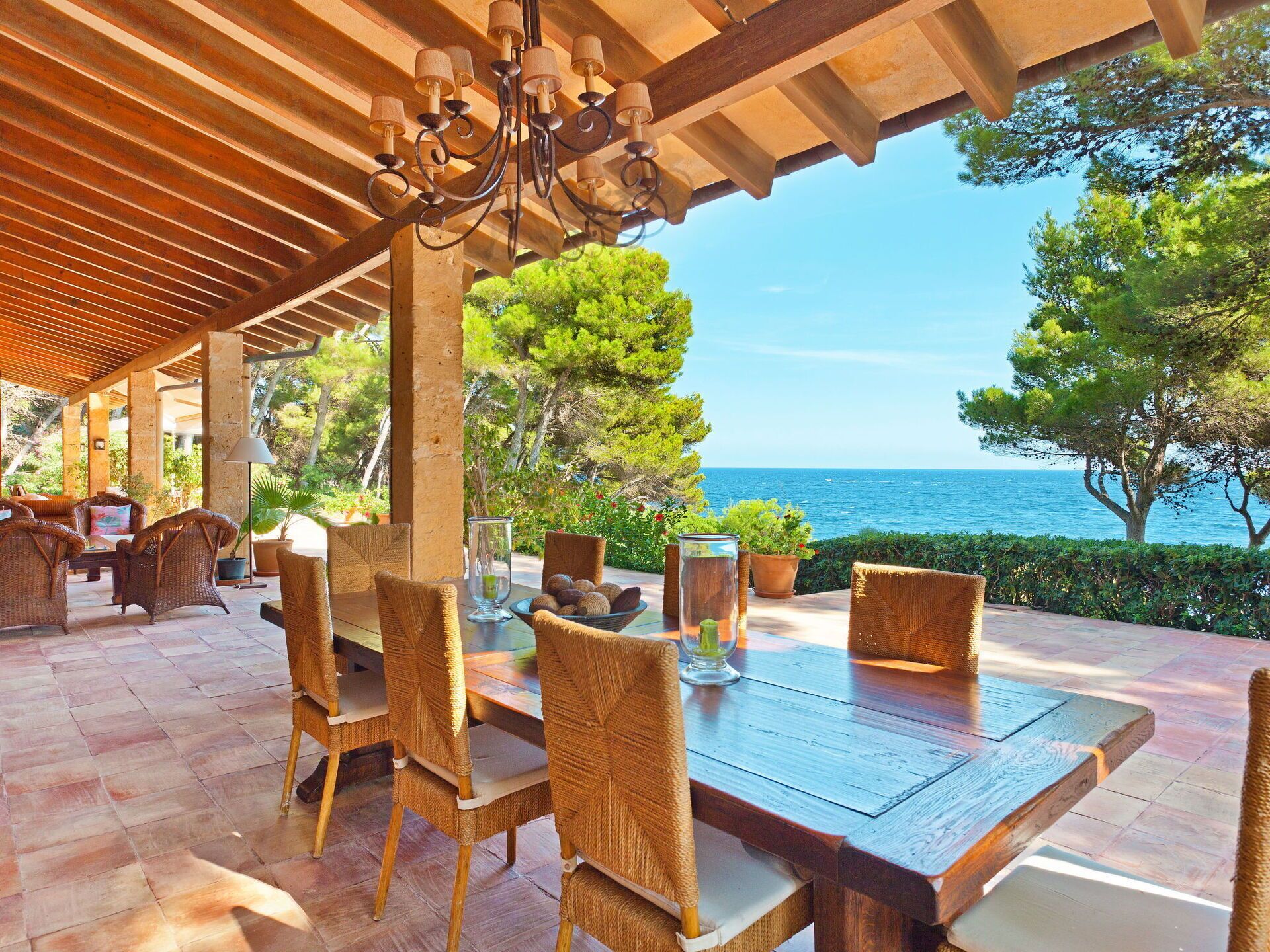 Opções para refeição ao ar livre