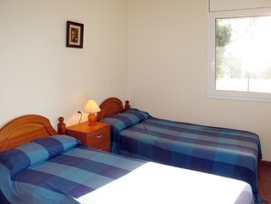 3 室のベッドルーム、旅行用ベビーベッド、WiFi (無料)