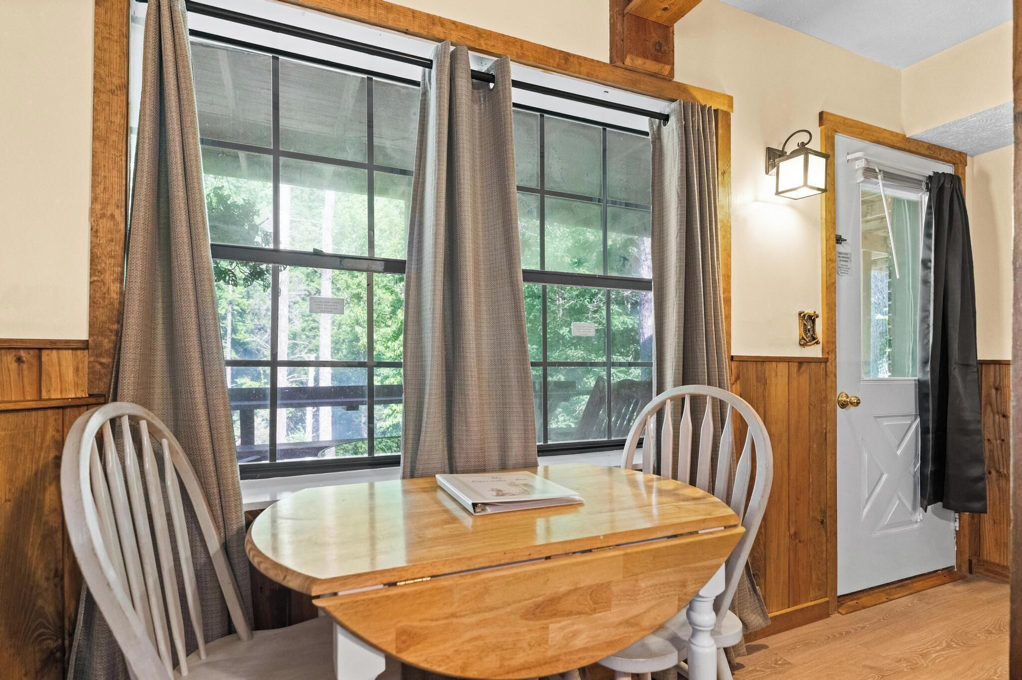 Waterfall Retreat- Riverfront Queen | Individually decorated, individually furnished, laptop workspace