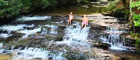 Individually decorated, individually furnished, laptop workspace