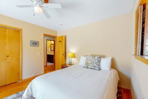 4 habitaciones, internet, ropa de cama y acceso para silla de ruedas