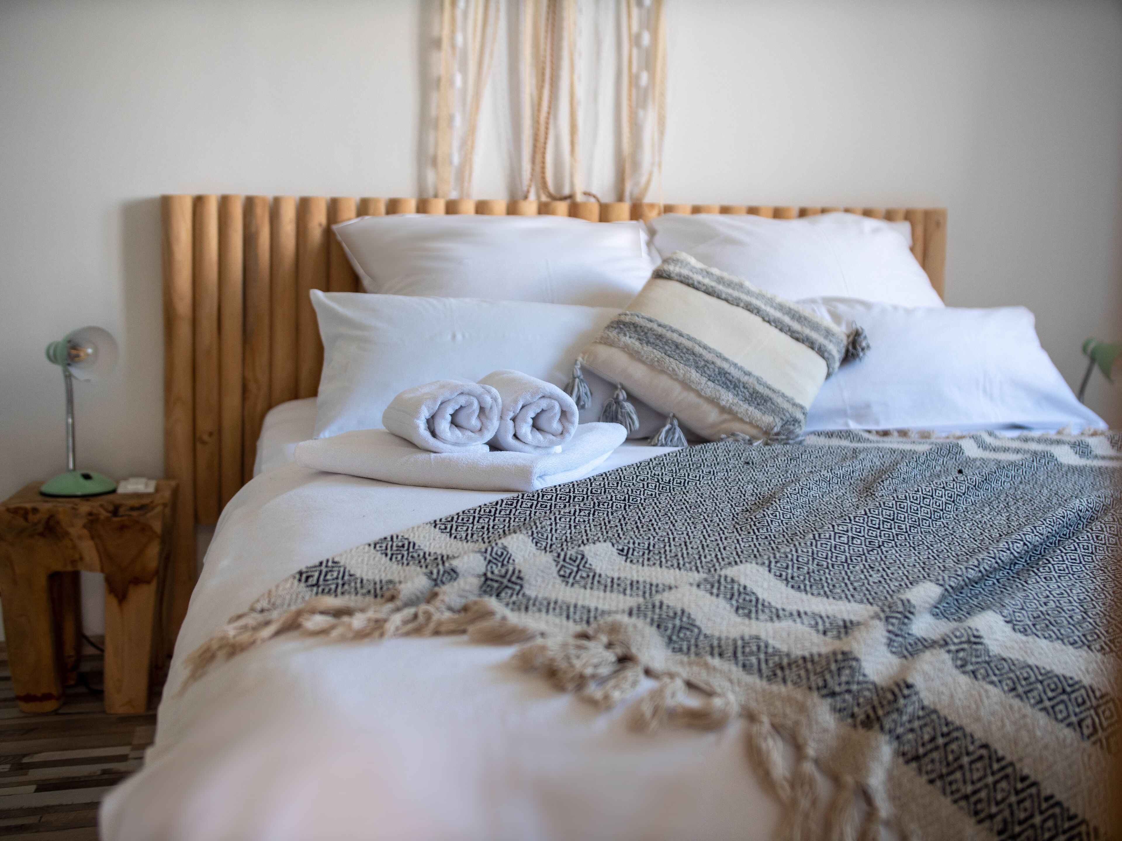 Familie appartement, uitzicht op zee (Yellow) | 1 slaapkamer, luxe beddengoed, een minibar met enkele gratis items