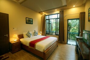 Superior-Doppelzimmer, Balkon | 1 Schlafzimmer, Minibar, Zimmersafe, individuell eingerichtet