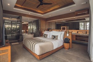 Ropa de cama hipoalergénica y minibar 