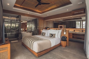 Grand 1 Bedroom Private Pool Villa with Ricefield View