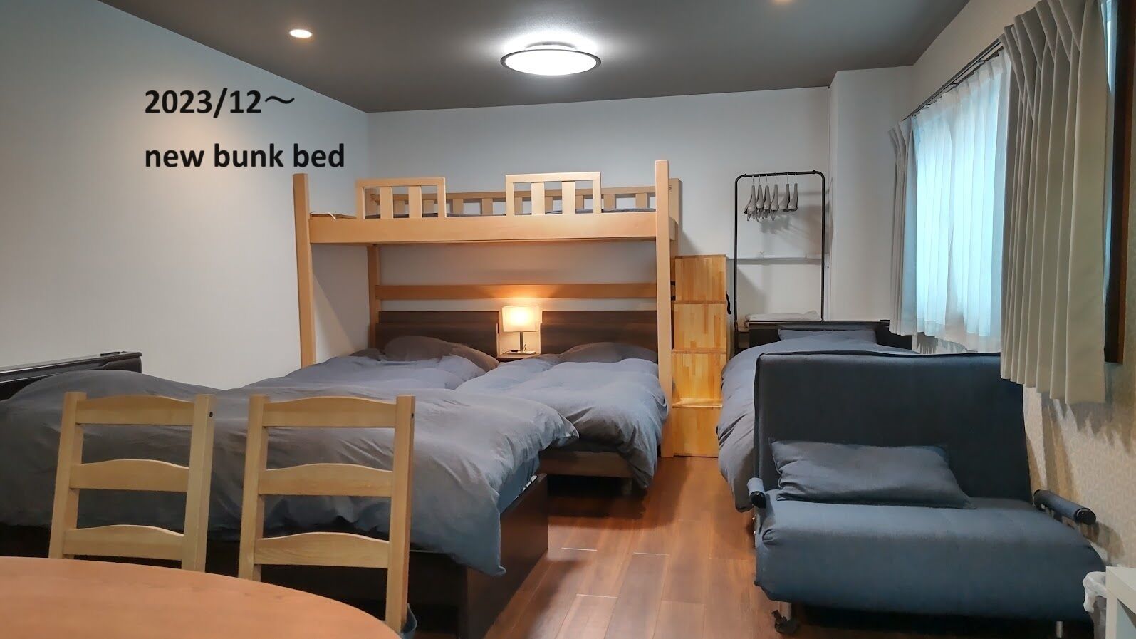 Family Room with Private Bathroom | Down comforters, blackout drapes, free WiFi