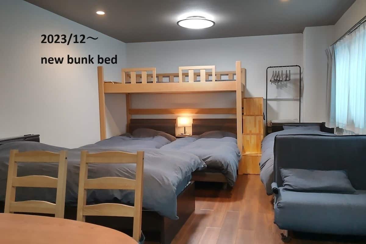 家庭房, 私人浴室 | 羽绒被、遮光窗帘、免费 WiFi