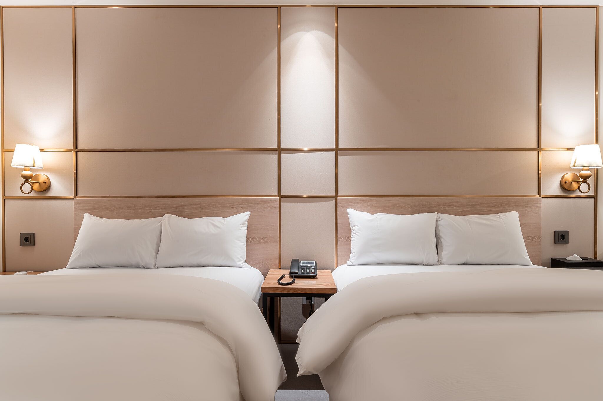 Family Twin Room | Free minibar, blackout drapes, free WiFi, bed sheets