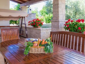 Opções para refeição ao ar livre