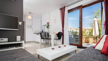 Fernseher, Stereoanlage