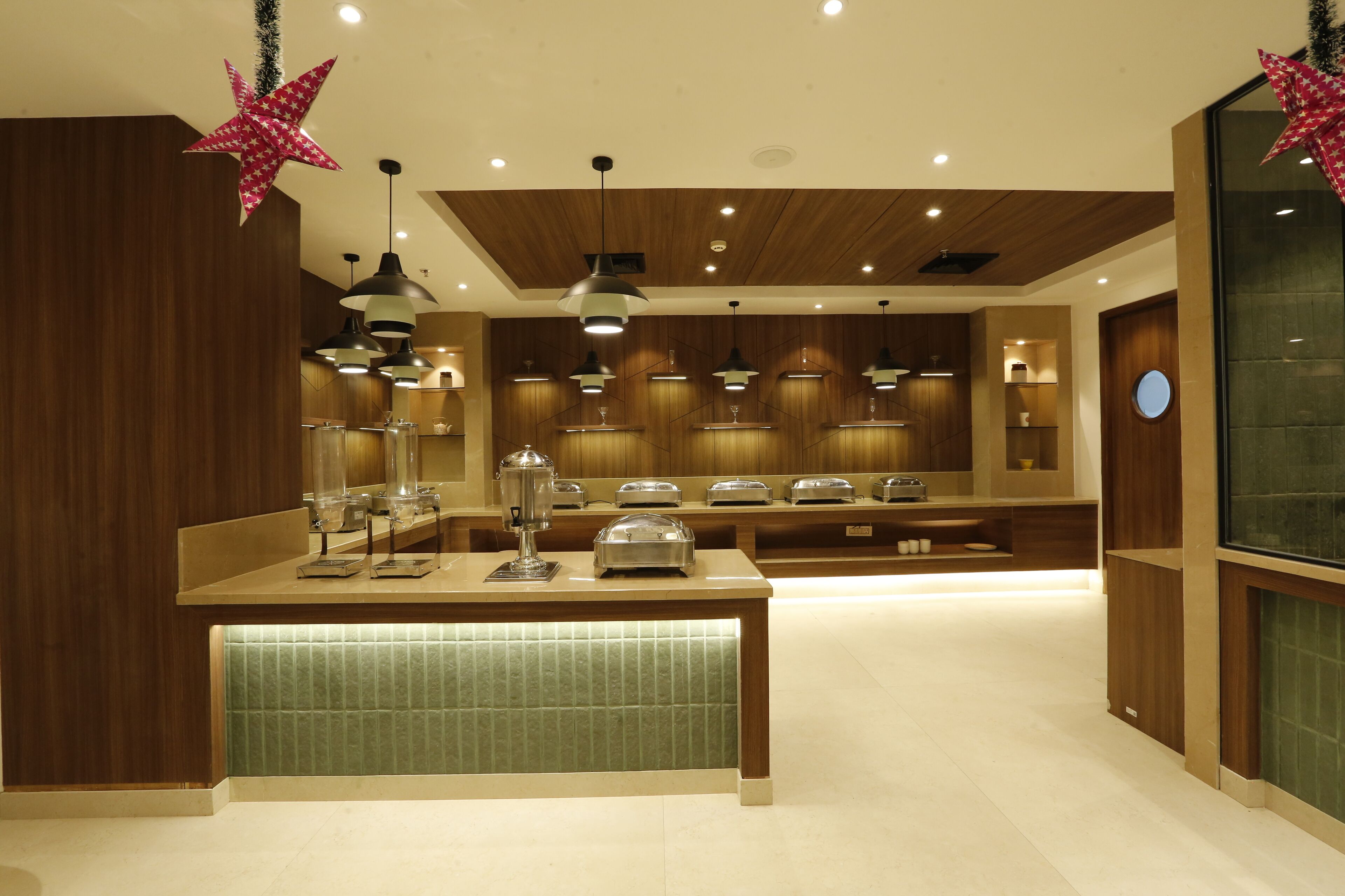 daily buffet breakfast (inr 500 per person)