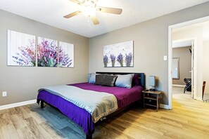 2 chambres, fer et planche Ă repasser, Wi-Fi gratuit, draps fournis