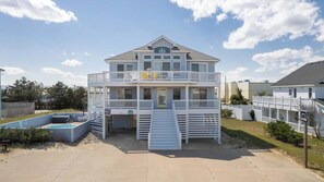Exterior - Fun for Shore 7-Bedroom Home in Whalehead (Corolla)