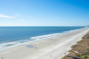 Aan het strand