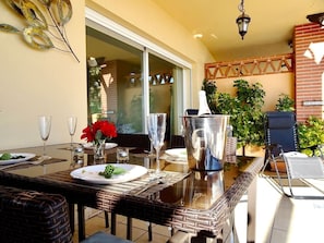 Restauration en plein air