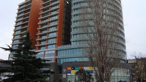 Front of property - Luxury European Trade Center Apartment (Tirana)