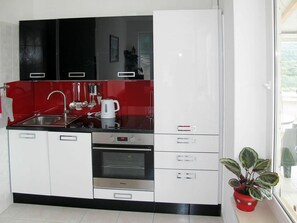 Oven, dishwasher, freezer, dining tables - Lovely apartment for 5 guests with pool, WIFI, A/C, TV, terrace and pets allowed (Mali Ston)