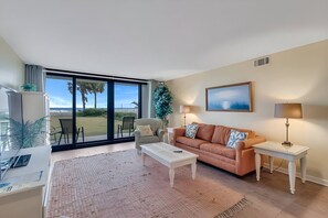TV - Feels like you are on the beach in this ground floor unit - steps from the sand! (Orange Beach)